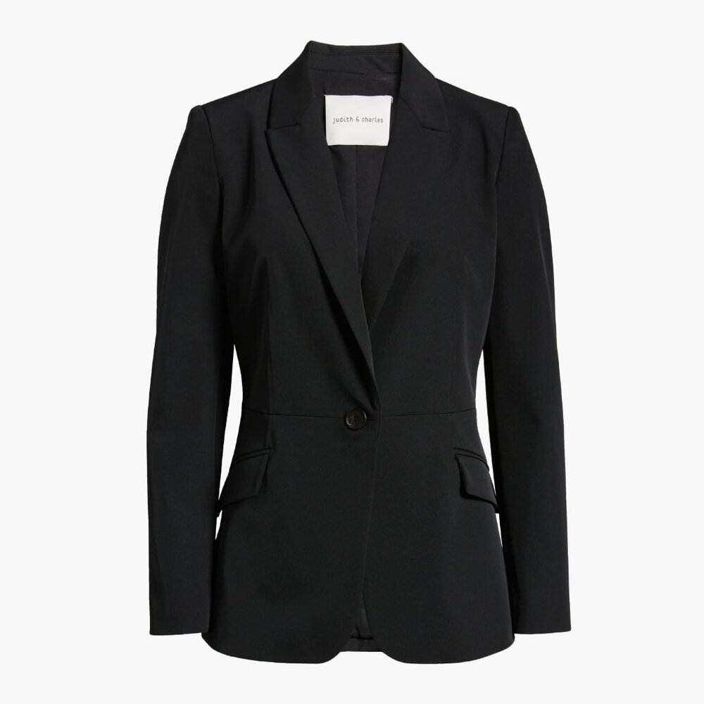 Judith & Charles Miles Blazer - Black - Size 4 - NWT